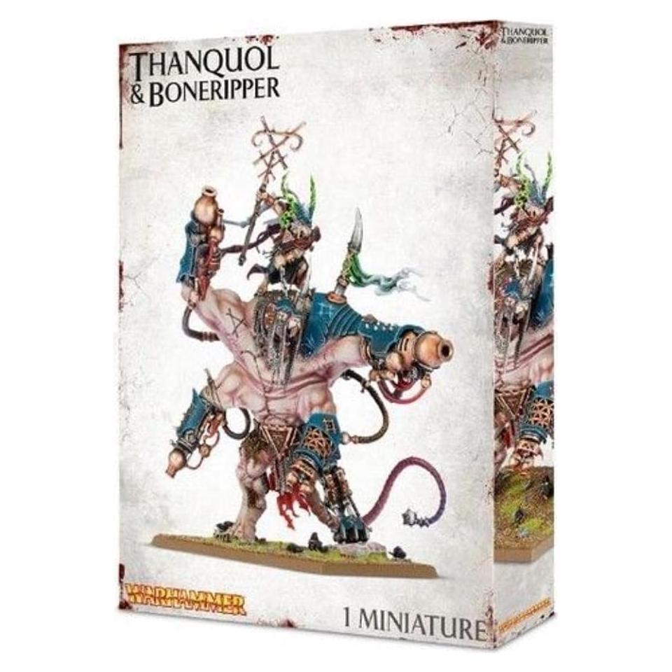 Miniatura Thanquol y Bone Ripper Skaven Games Workshop