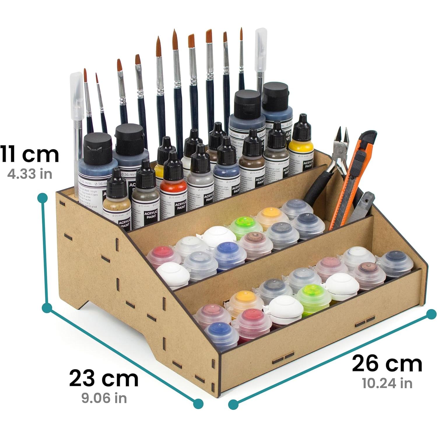 Organizador de Pinturas Acrílicas ProScale para Modelismo