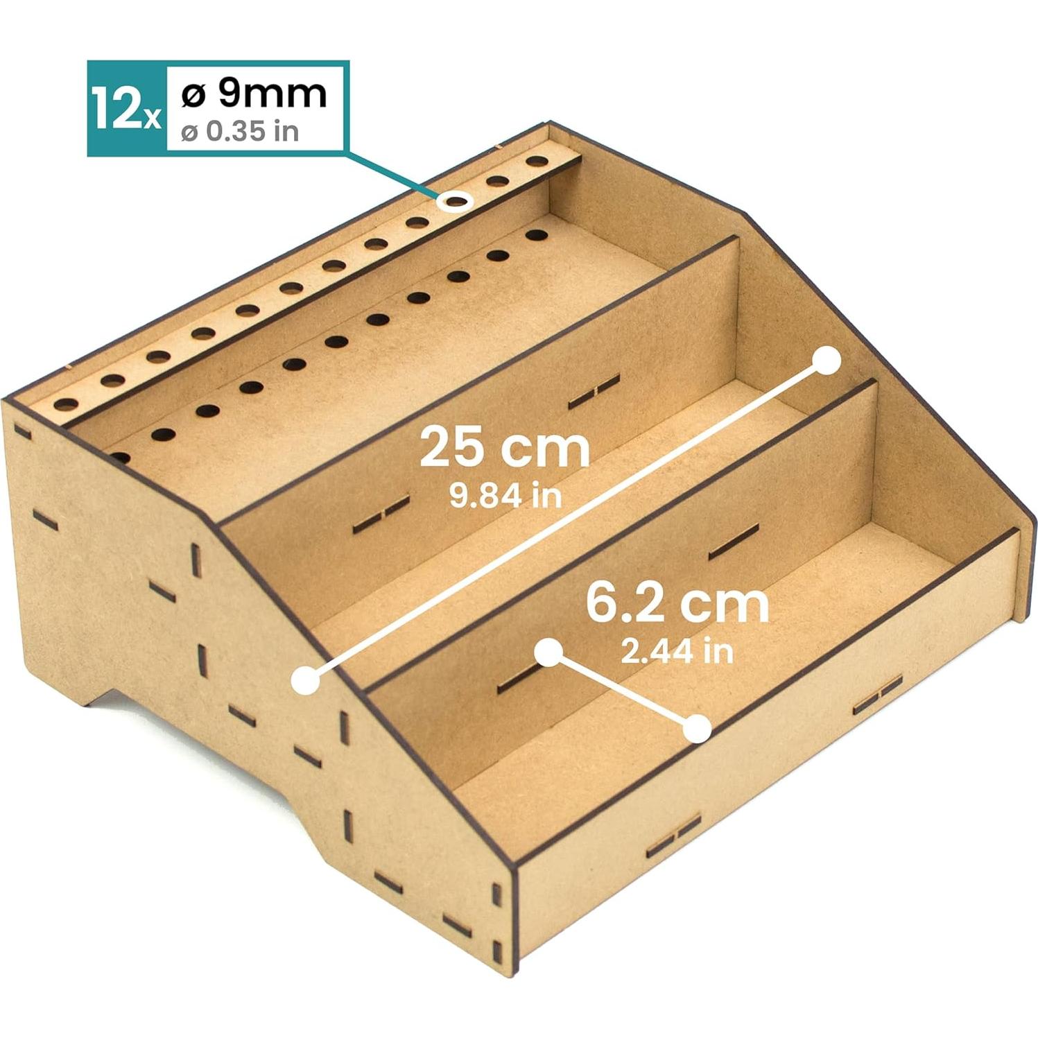 Organizador de Pinturas Acrílicas ProScale para Modelismo