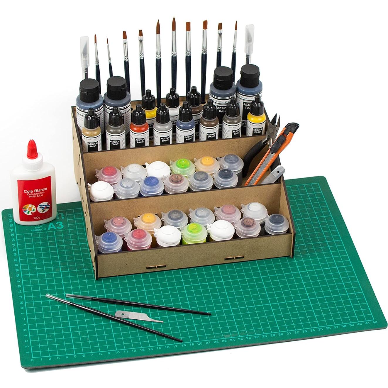 Organizador de Pinturas Acrílicas ProScale para Modelismo