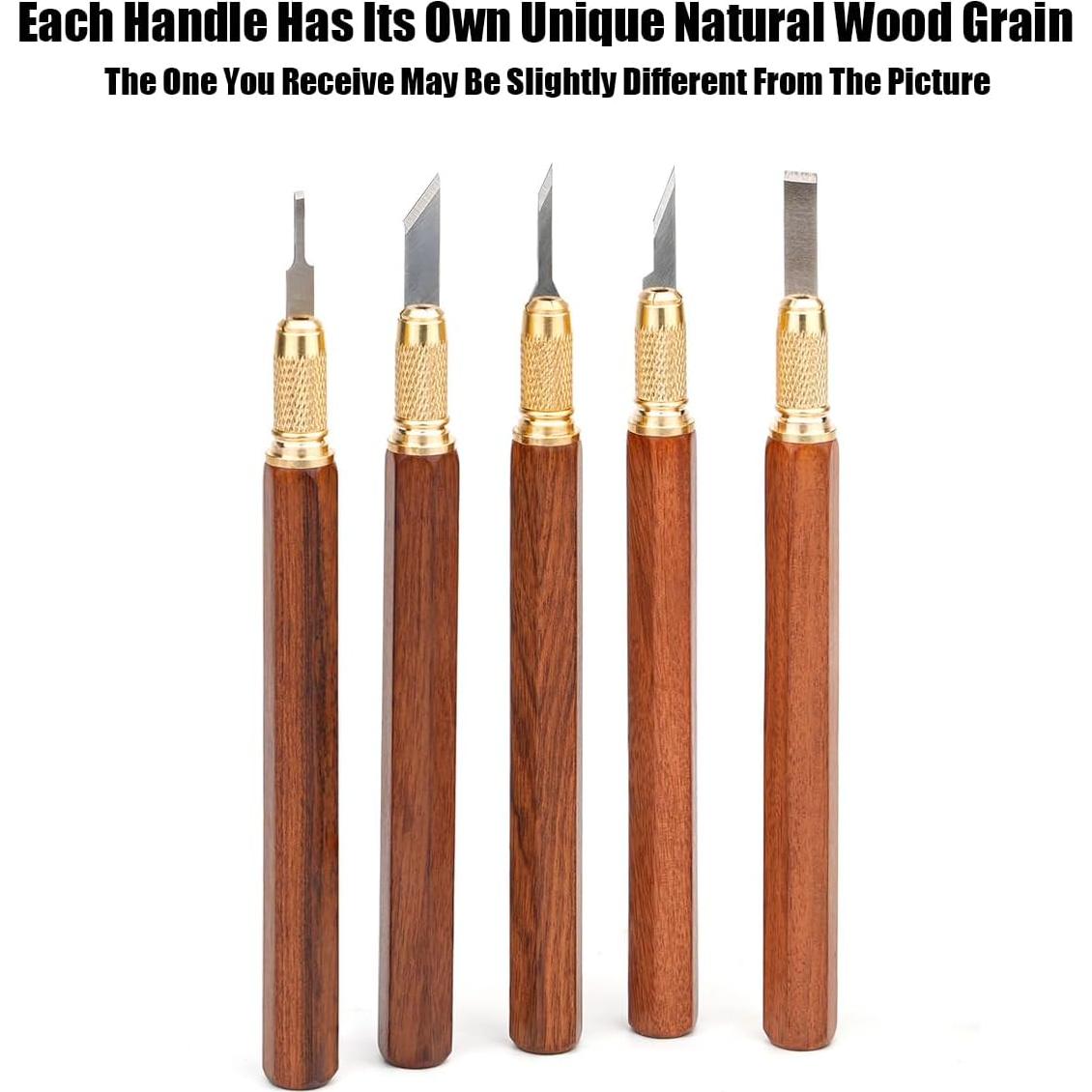 Cuchillo de Precisión TOOLCOOL TC-250731-841 con 10 Cuchillas SK5