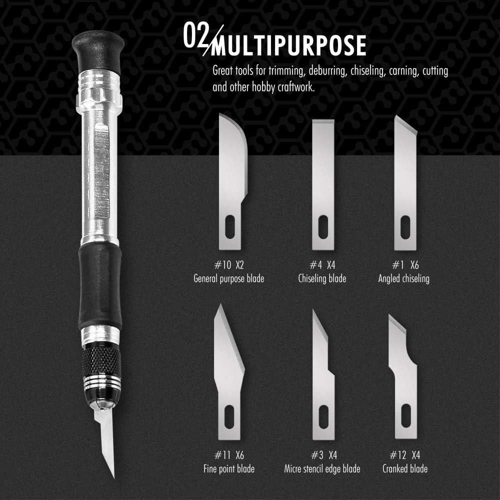 Cuchillo de Manualidades FantastiCAR 29 Piezas Precisión