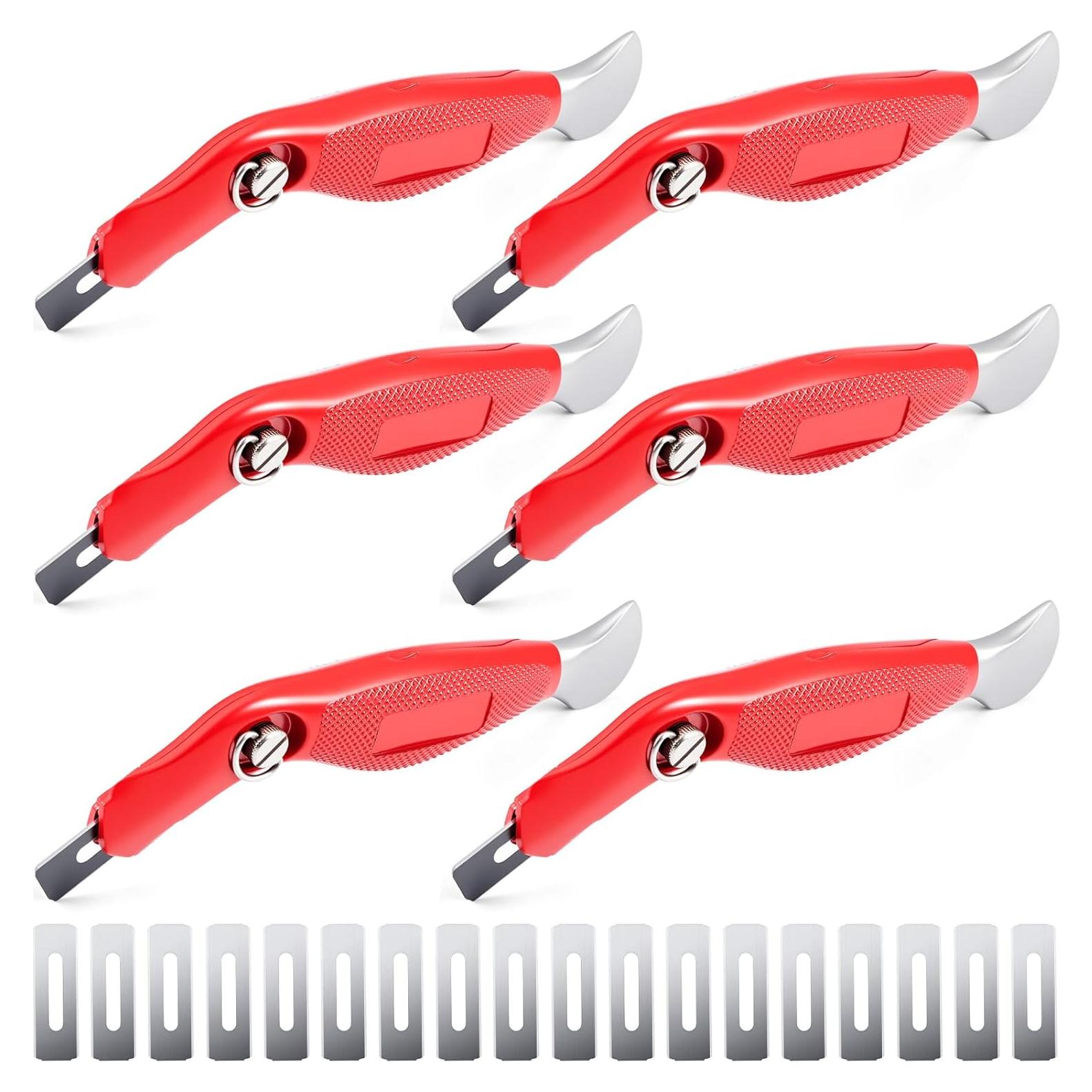 Cuchillos de Alfombra Lasnten 6 Piezas 20.32 cm Alta Resistencia