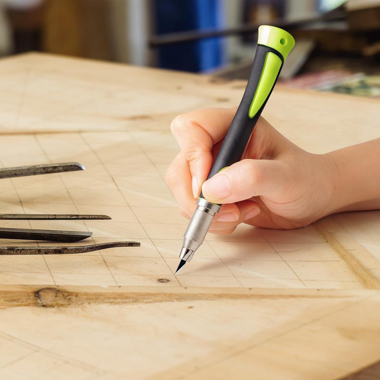 Juego de Cuchillos de Manualidades FOSHIO con 12 Cuchillas