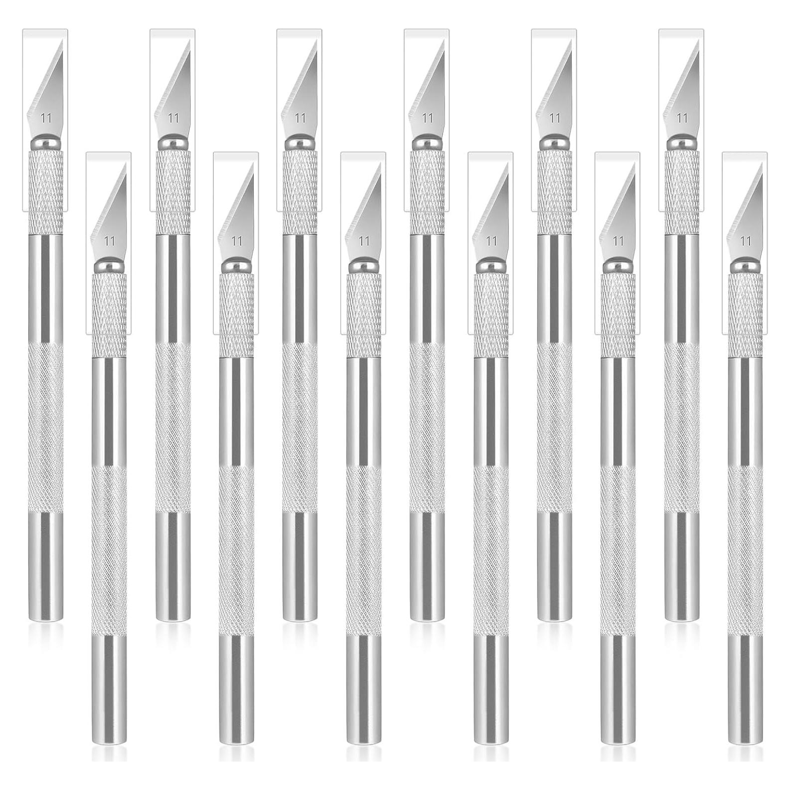 Juego de cuchillos de precisión VICROIC 12 piezas metal