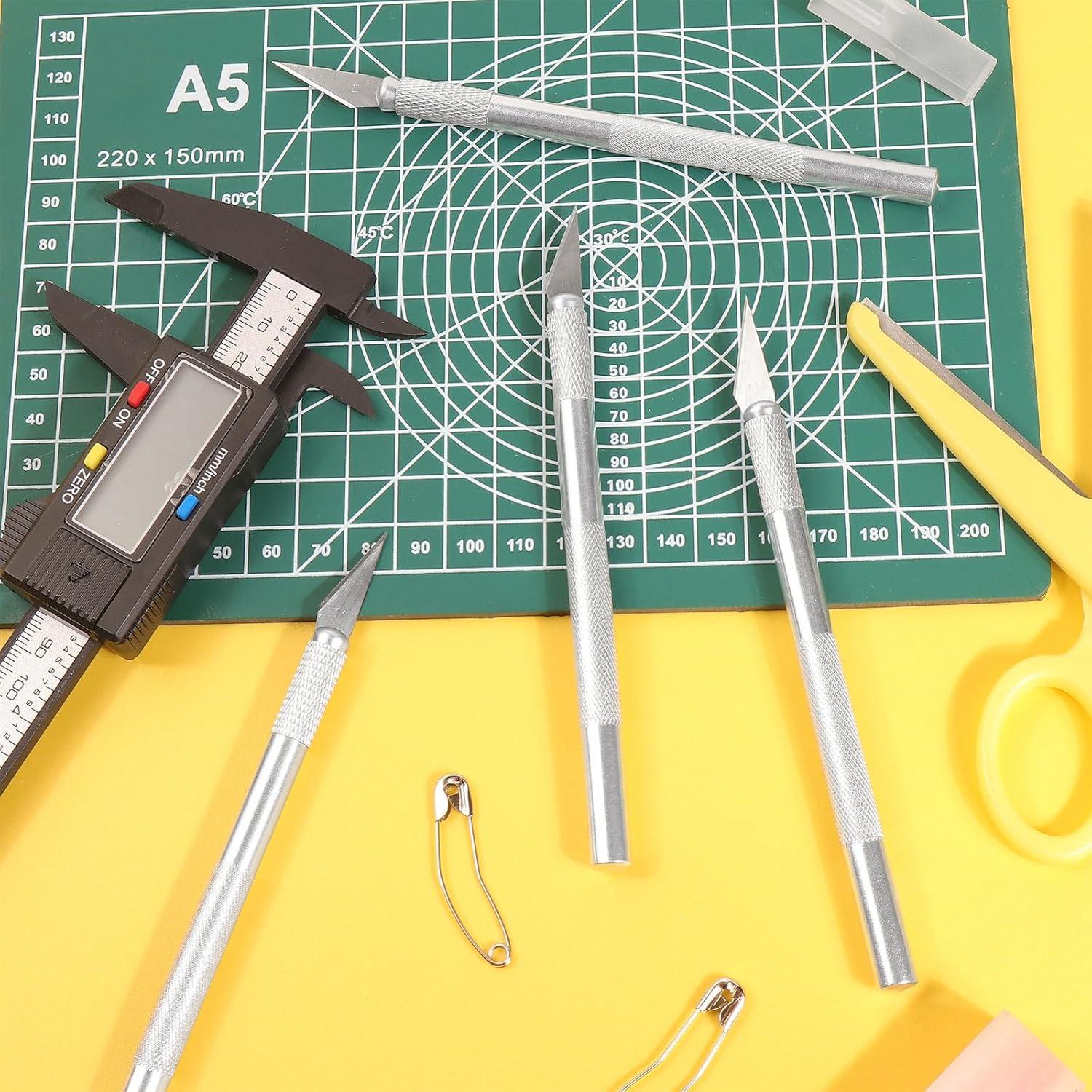 Juego de cuchillos de precisión VICROIC 12 piezas metal