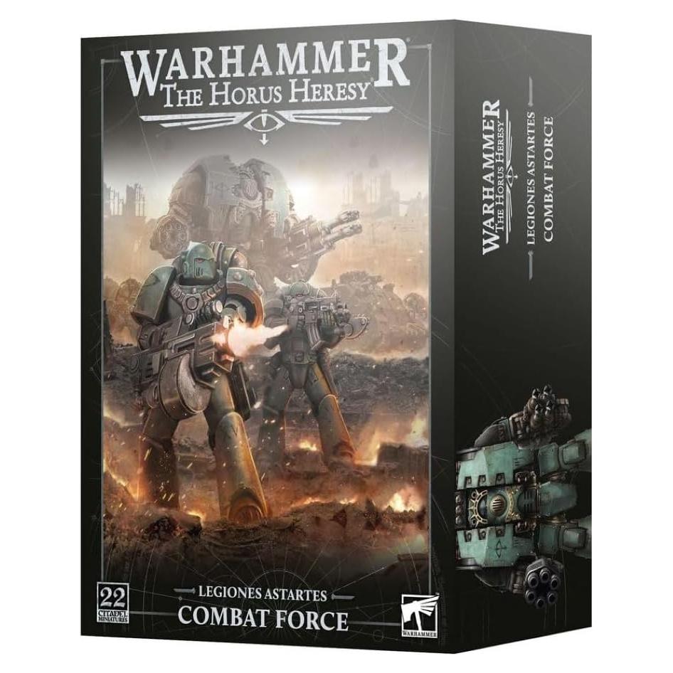 Warhammer 40K Legiones Astartes Fuerza de Combate 22 Miniaturas