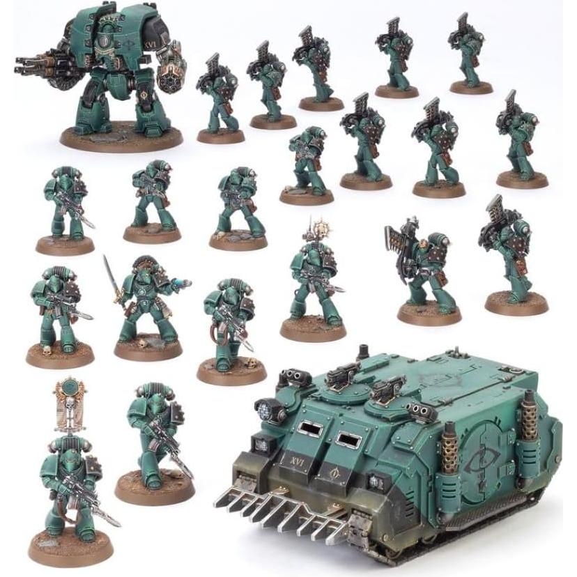 Warhammer 40K Legiones Astartes Fuerza de Combate 22 Miniaturas