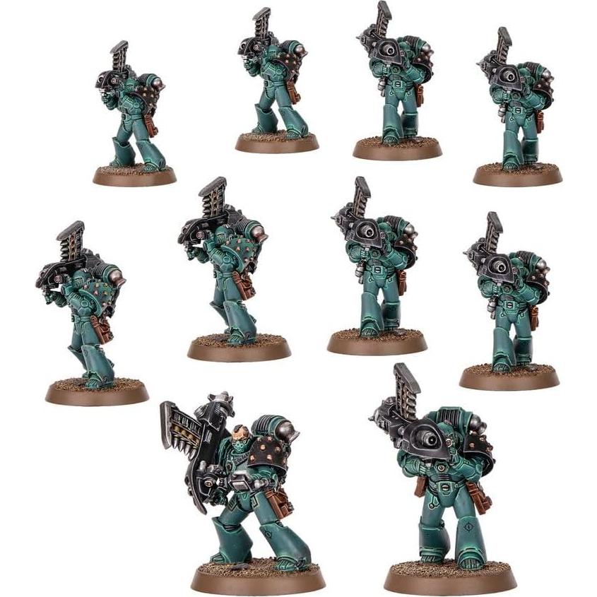 Warhammer 40K Legiones Astartes Fuerza de Combate 22 Miniaturas