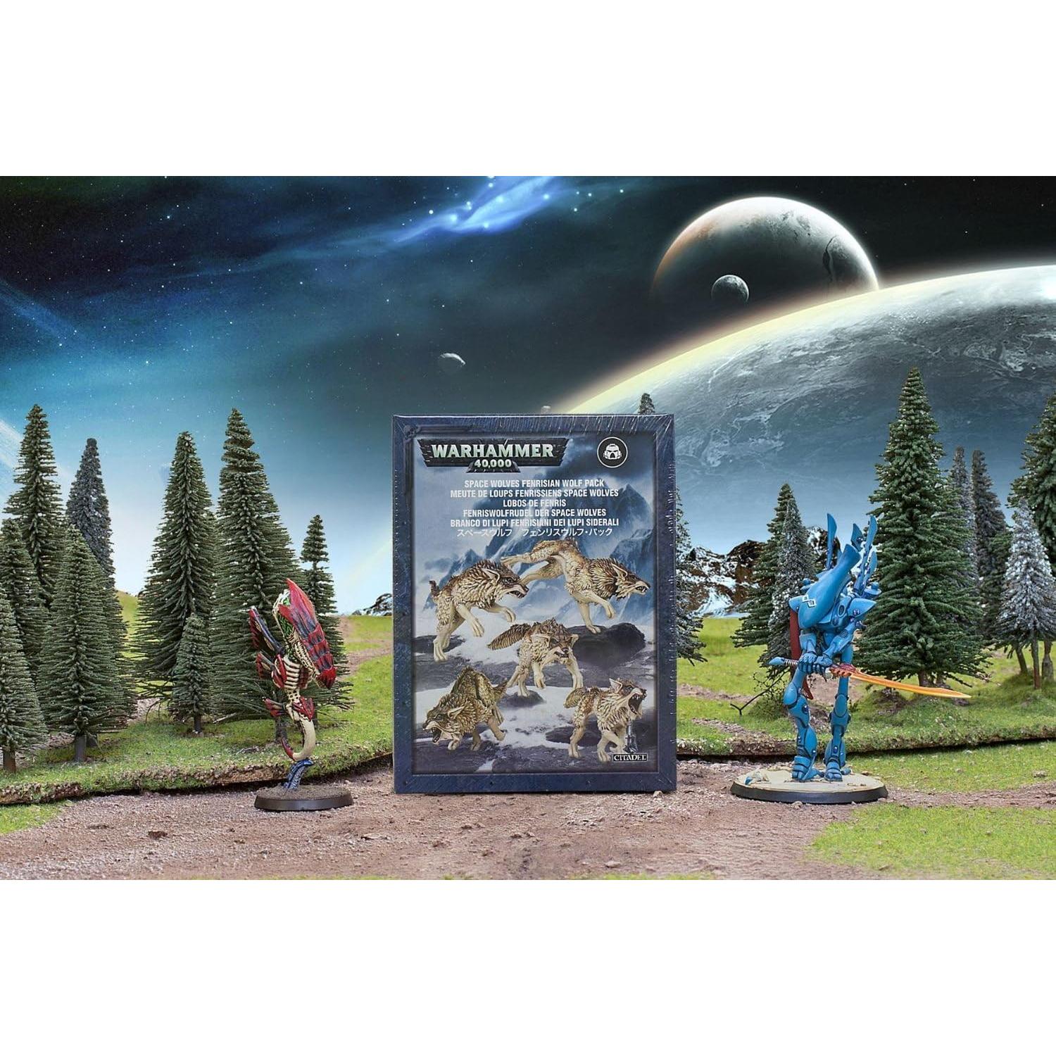 Paquete de Miniaturas Lobos Fenrisianos Games Workshop 40K