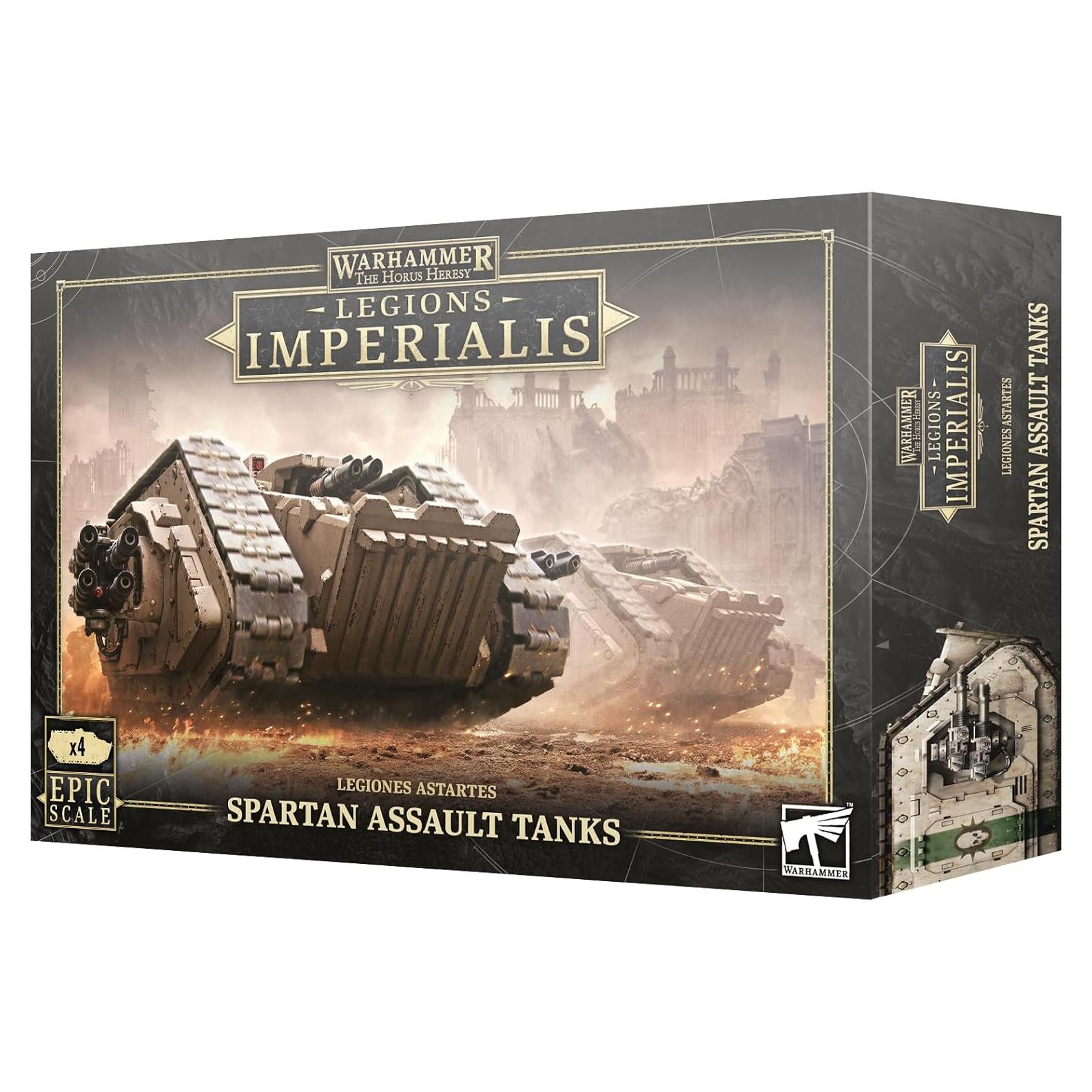 Tanques de Asalto Spartan Games Workshop - Warhammer Legiones Imperialis