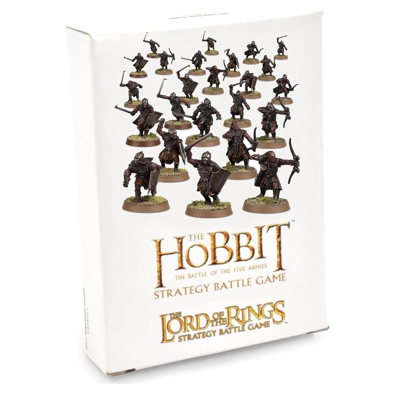 Miniaturas Warhammer Tierra Media Exploradores Uruk-hai 24 piezas