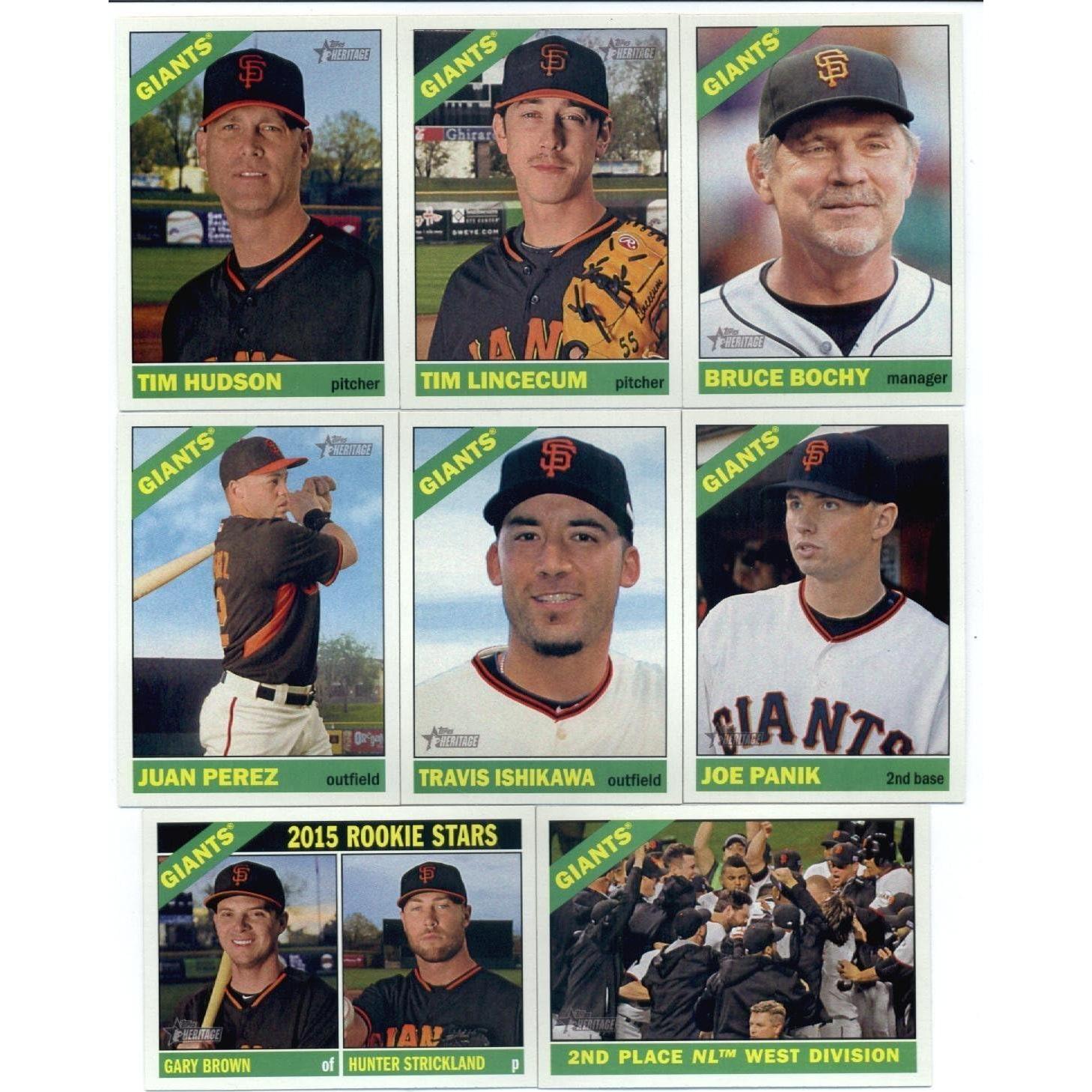 Conjunto Completo 425 Tarjetas Béisbol Topps Heritage 2015