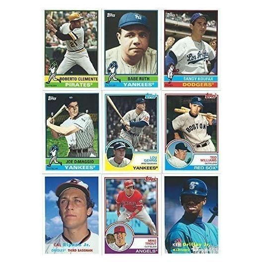 Conjunto Completo 300 Tarjetas Topps Archives 2015 Béisbol Mint