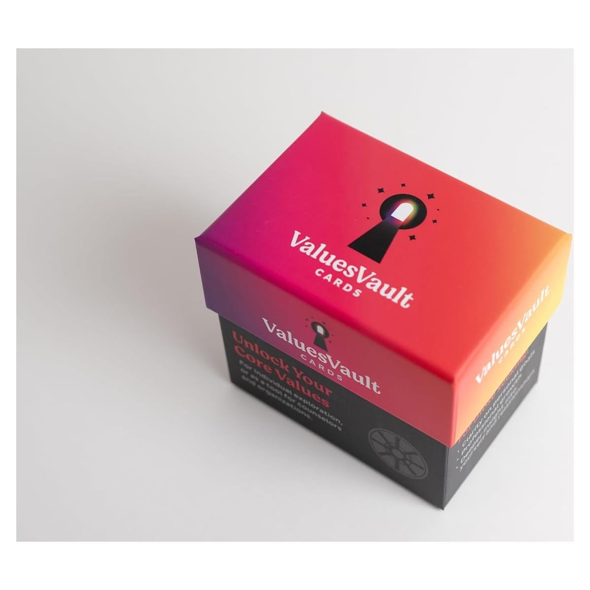 Cartas de Valores Vault - Baraja de Clasificación Personal y Profesional