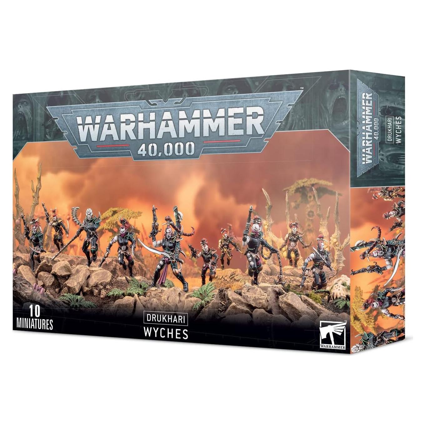Conjunto 10 Drukhari Wyches Games Workshop - Miniaturas