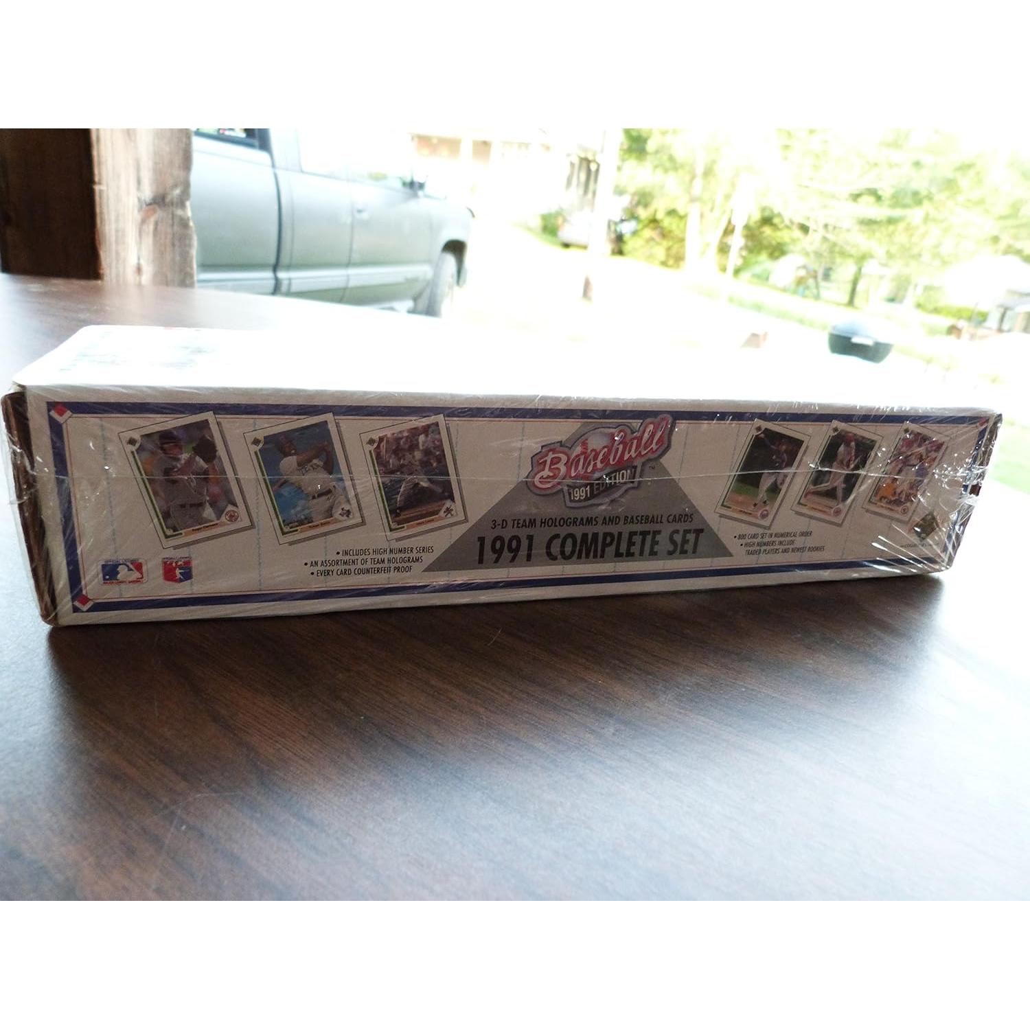 Conjunto Completo Tarjetas de Béisbol Upper Deck 1991 - 800 Tarjetas