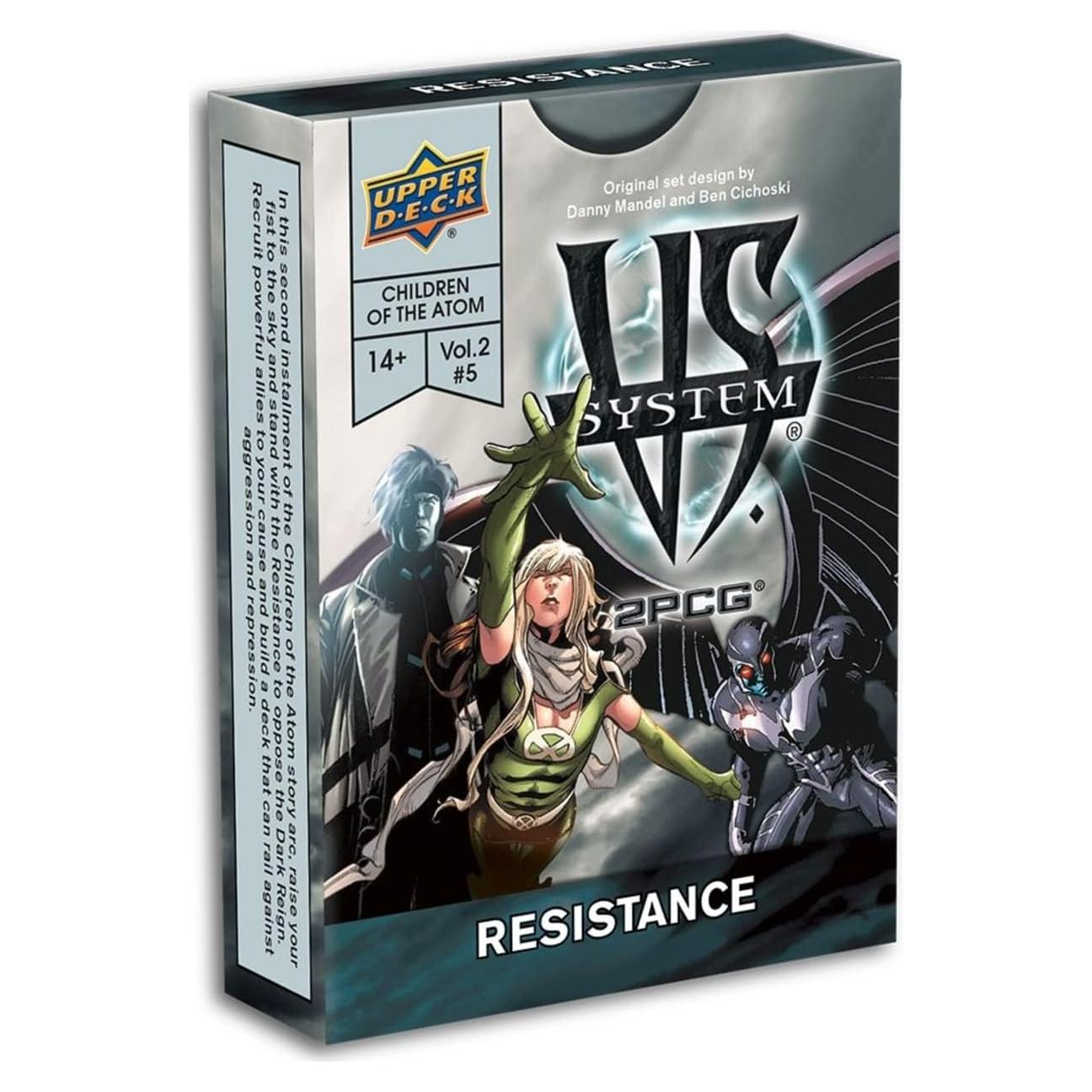 Juego de cartas Upper Deck VS System 2.0: Niños del átomo Vol.2