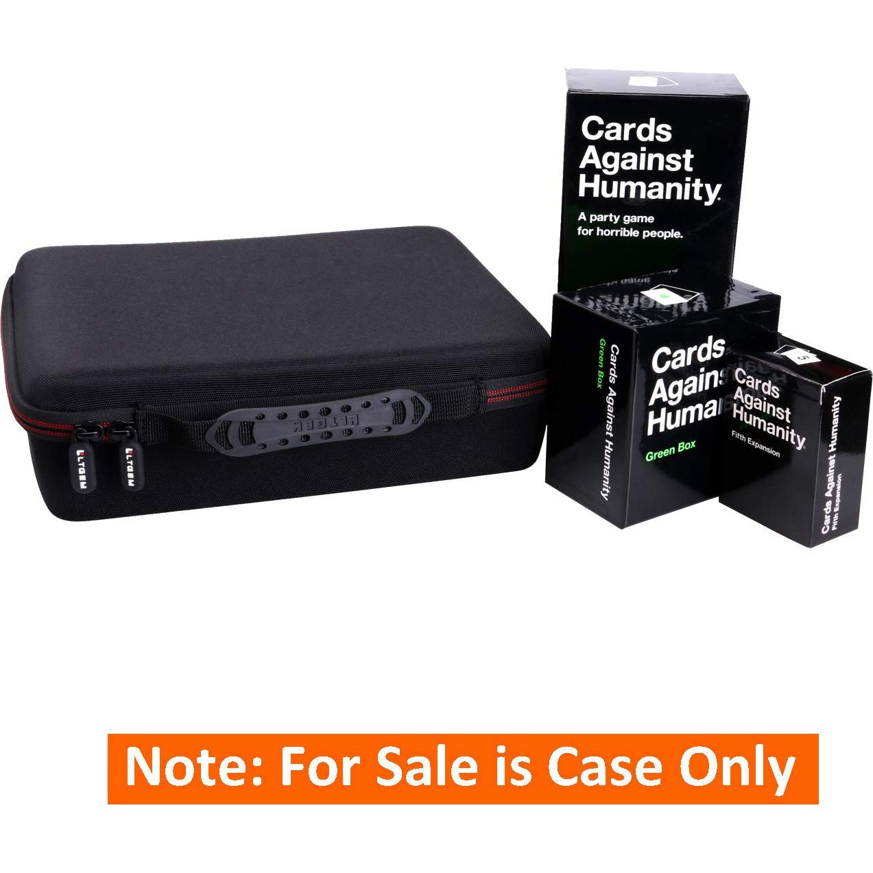 Caja de Almacenamiento de Cartas LTGEM con 6 Divisores - Negra