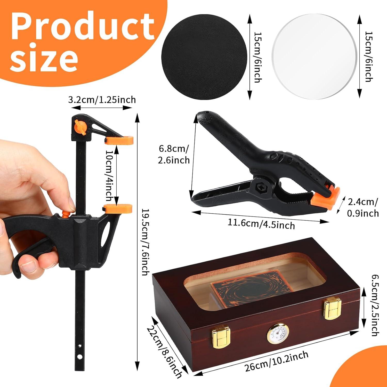 Kit de Aplanamiento de Tarjetas Didaey - 13 Piezas, Madera