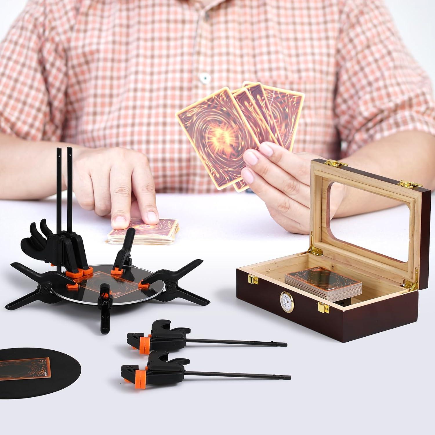 Kit de Aplanamiento de Tarjetas Didaey - 13 Piezas, Madera