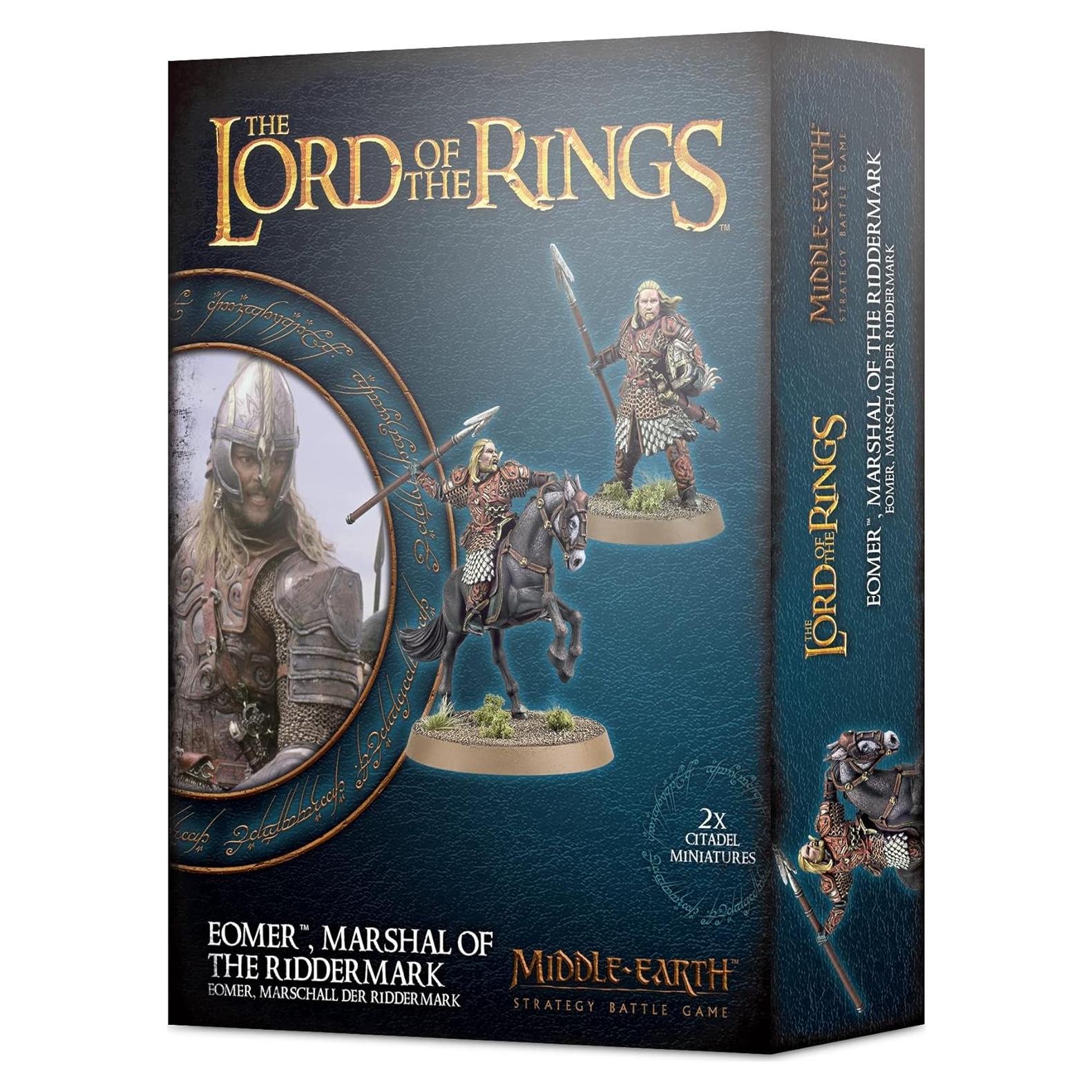 Warhammer Tierra Media Éomer Mariscal del Riddermark Miniatura