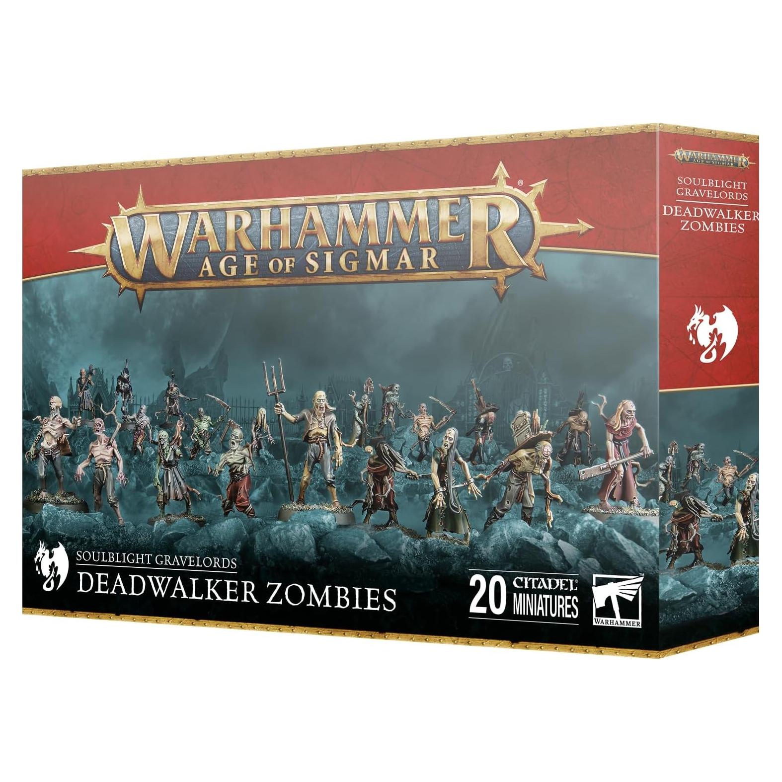 Warhammer Age of Sigmar Muertos Caminantes - 20 Miniaturas