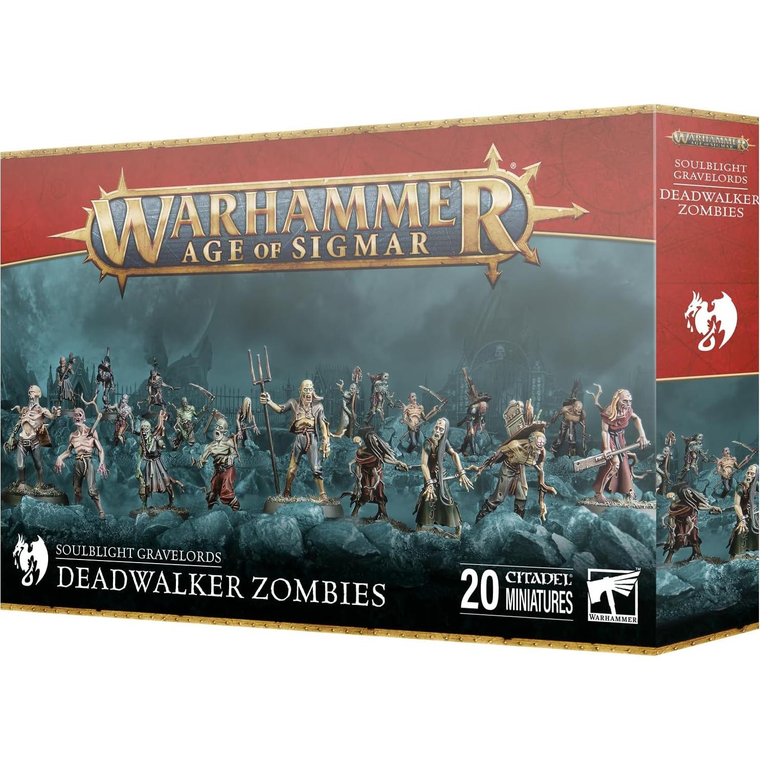 Warhammer Age of Sigmar Muertos Caminantes - 20 Miniaturas