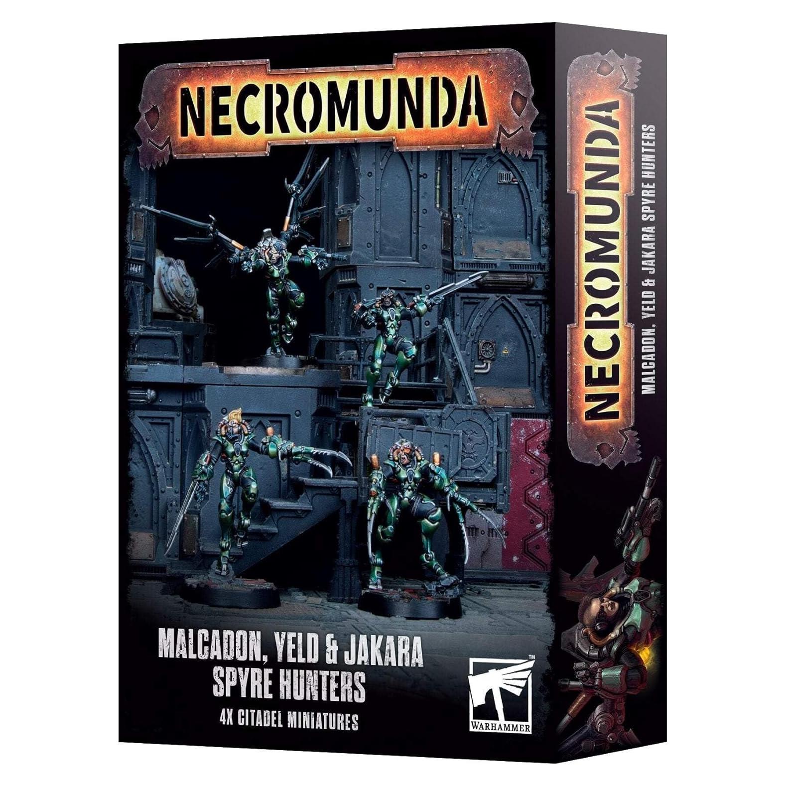 Cazadores de Spyre Games Workshop Necromunda 4 Figuras