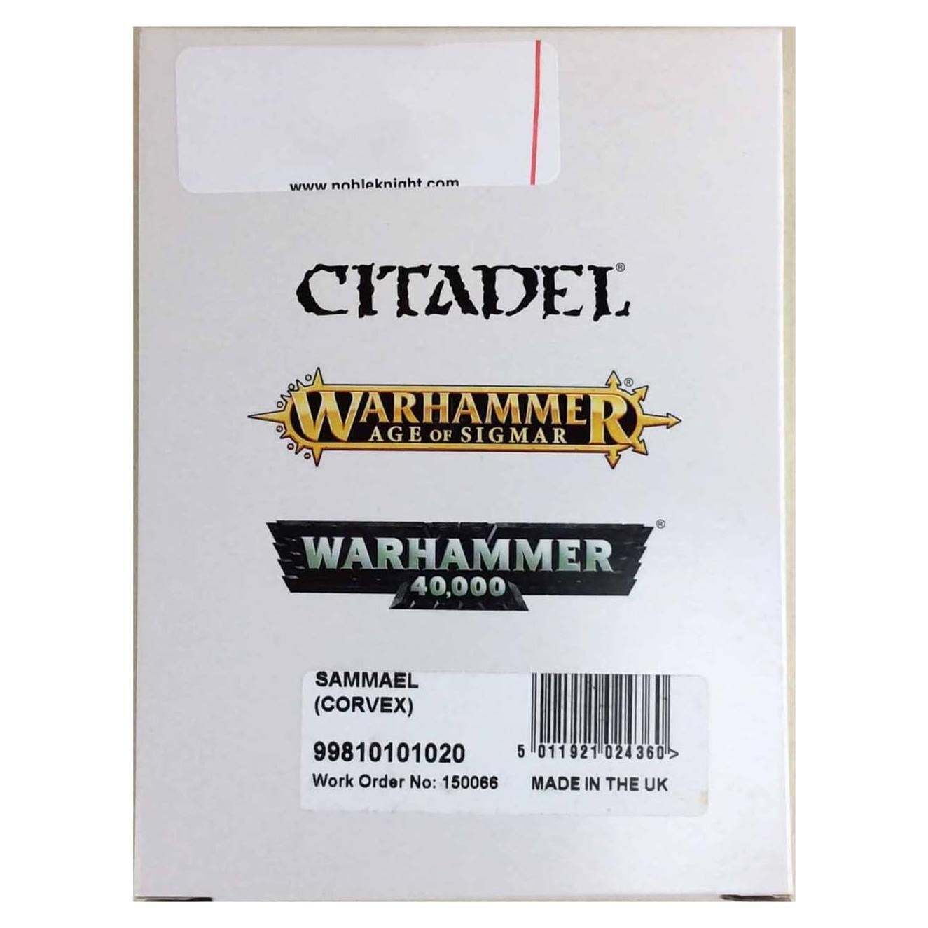 Warhammer 40k Sammael Corvex - Maestro Ravenwing - Miniatura