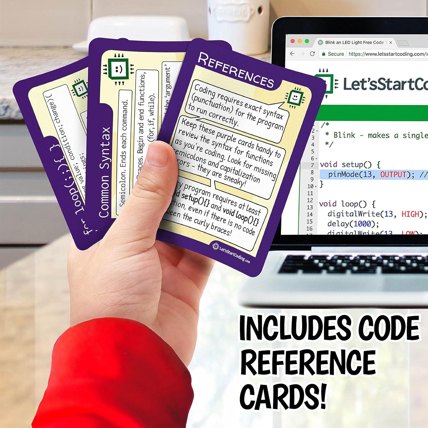 Code Rocket Coding Toy for Kids 8+. Girls & Boys Learn Block & Typed C++ Programming with Circuits. 20+ Space-Themed Projects Teach Code Hands-On. All-Inclusive Coding Game for Kids Ages 8-12+ & Teens