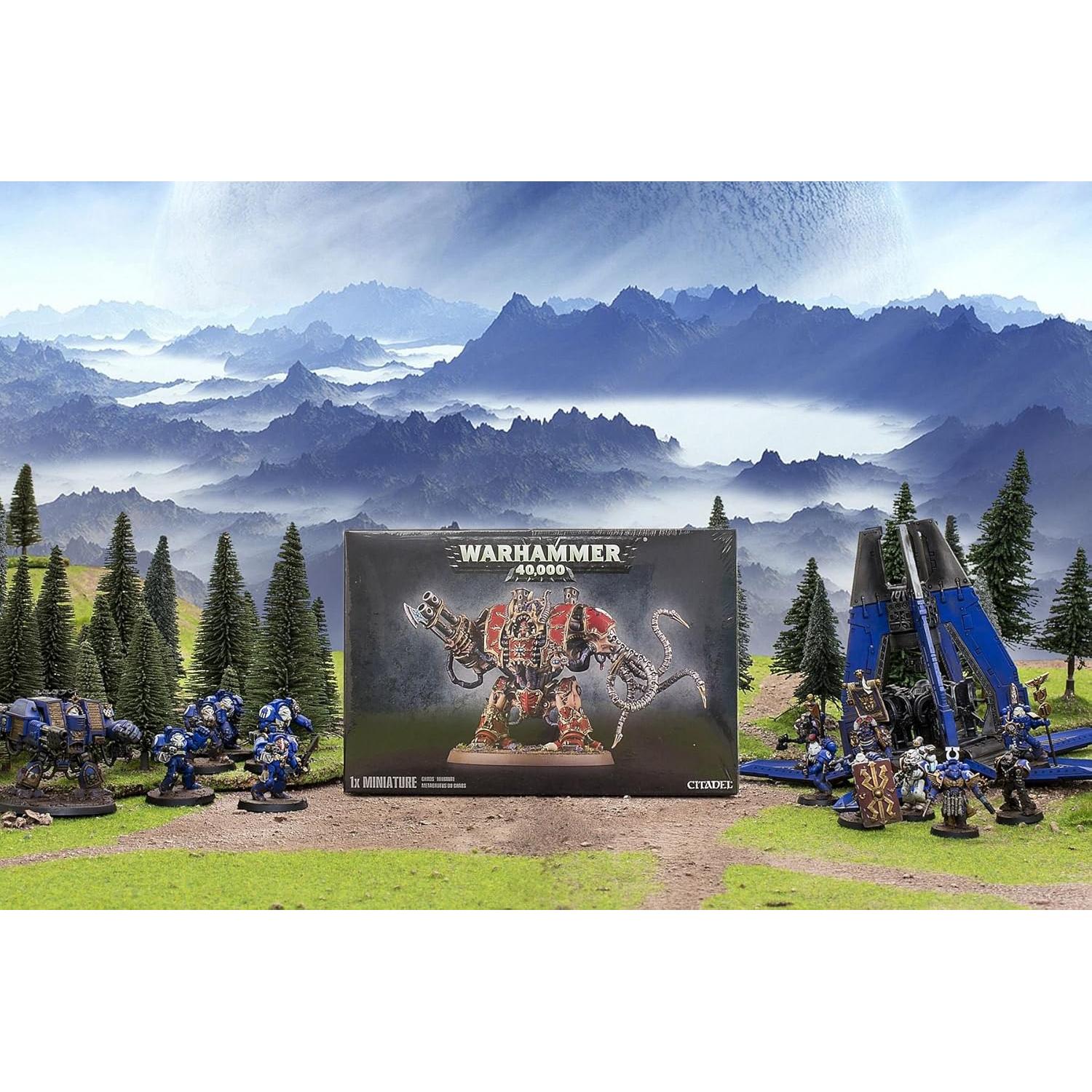 Helbrute Caos Warhammer 40k - Miniatura sin pintar 86g