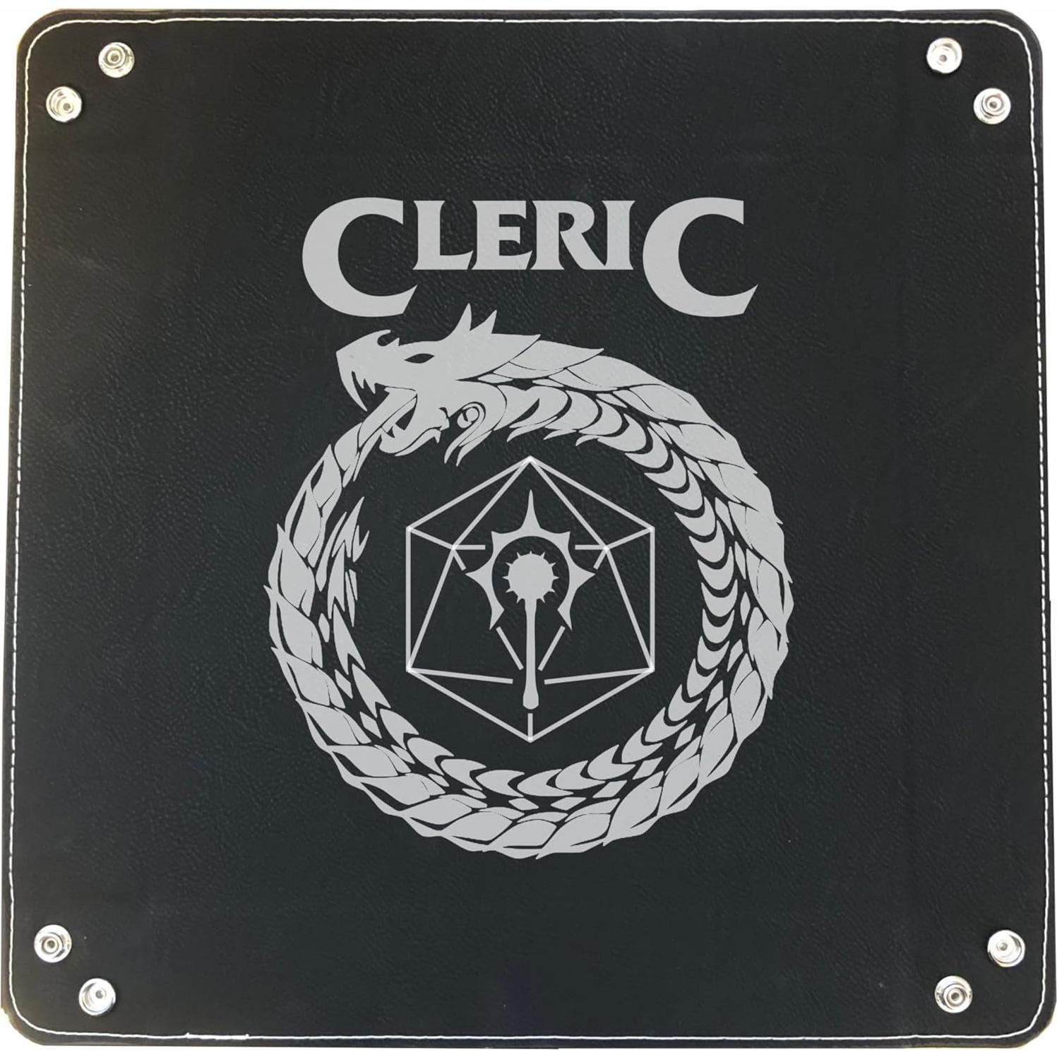 Bandeja de Dados D&D PrecisionNC Cuero Sintético Negro 32.7cm