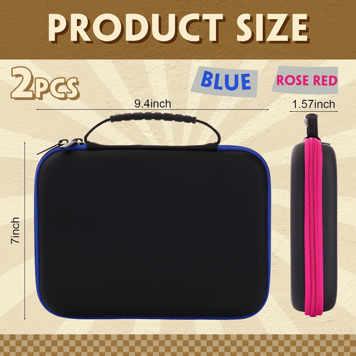 Caja de Dados Aoriher 2 Pcs Gran Capacidad para 70 Dados