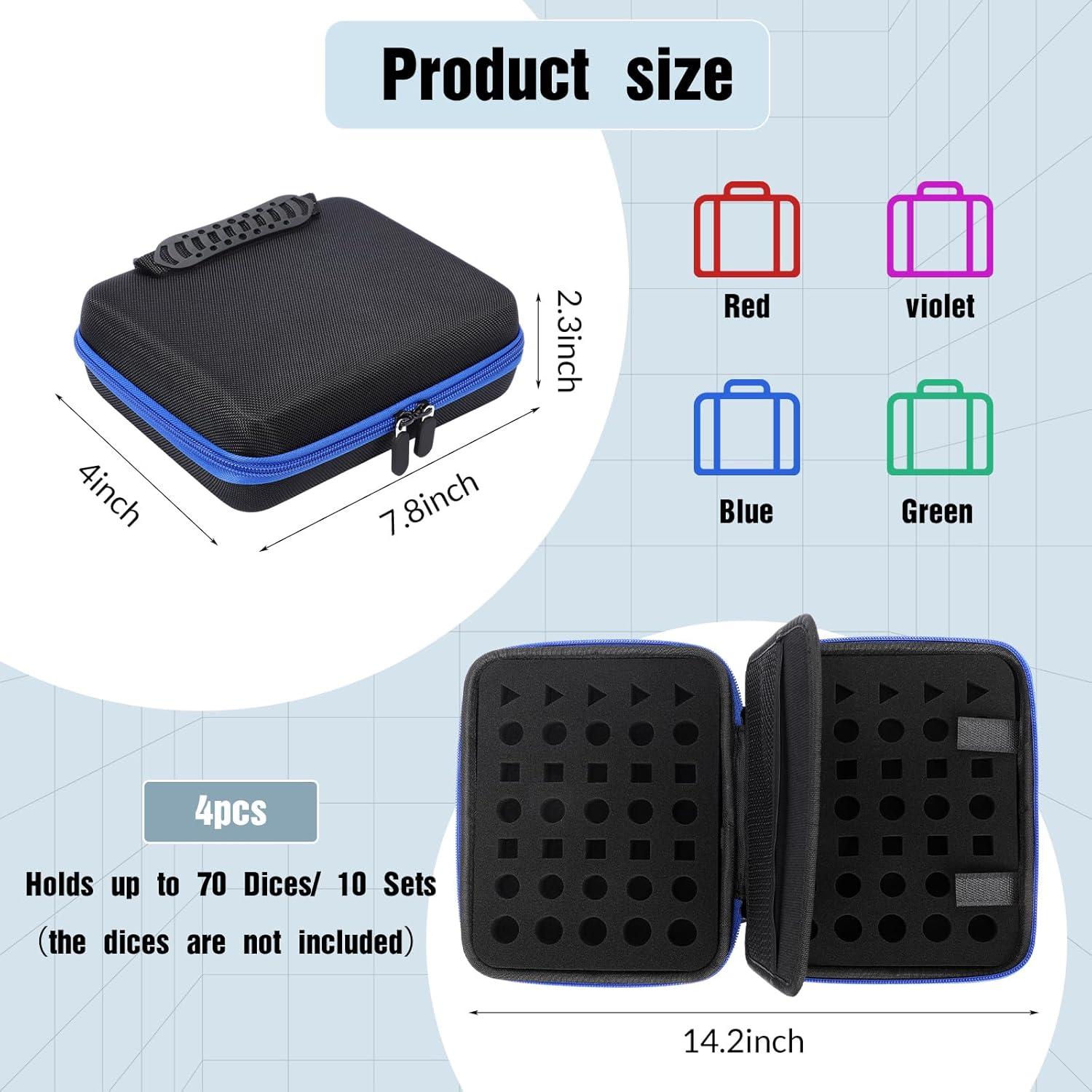 Funda de Almacenamiento de Dados Aoriher 4 Pack Gran Capacidad