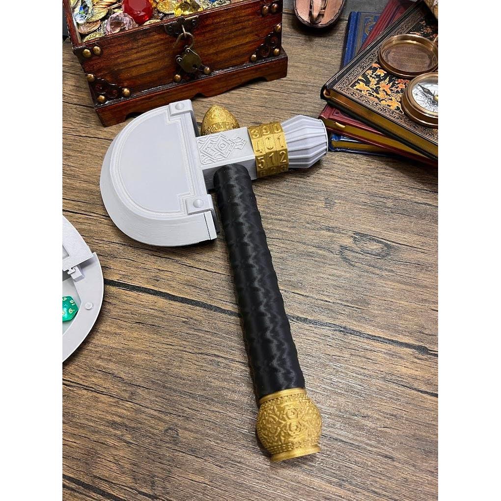 Soporte de Dados Hacha MunnyGrubbers con Bandeja y Rastreador de Salud