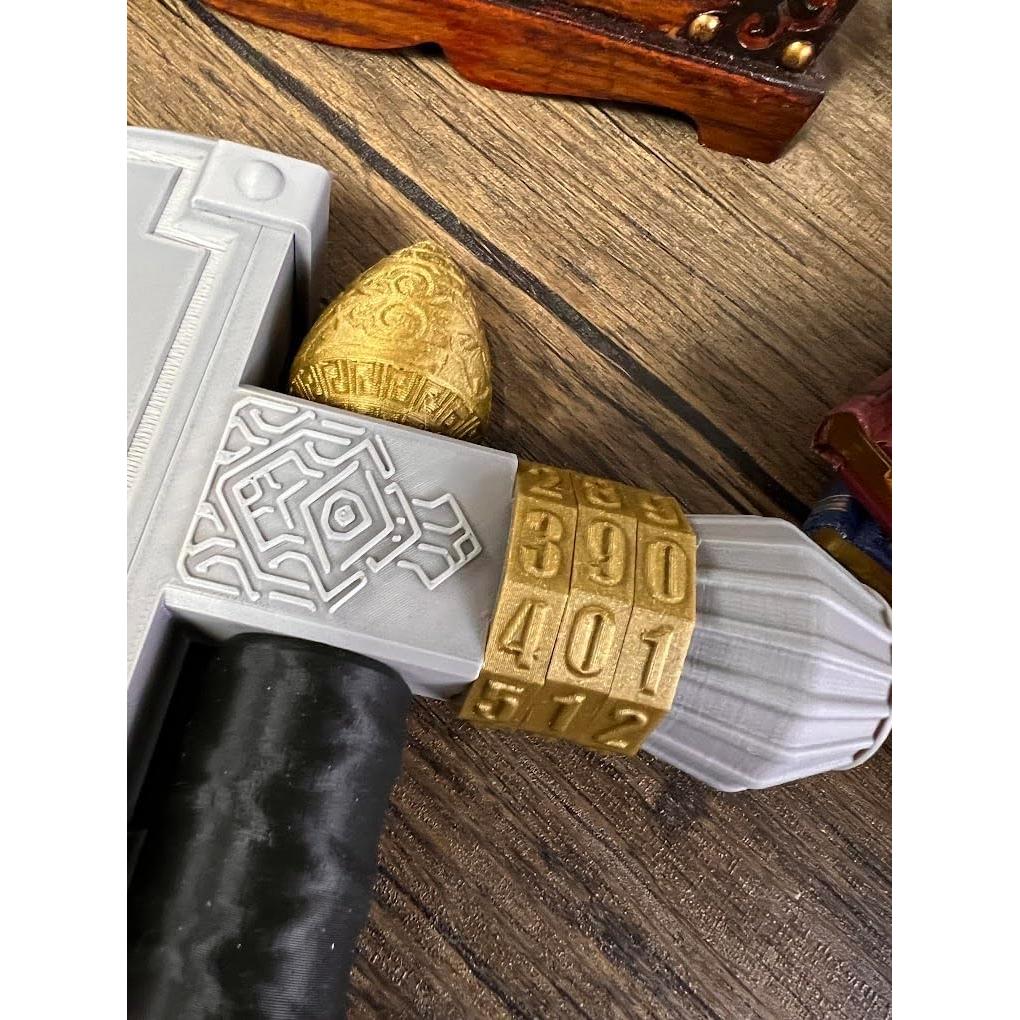 Soporte de Dados Hacha MunnyGrubbers con Bandeja y Rastreador de Salud