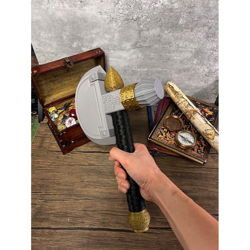 Soporte de Dados Hacha MunnyGrubbers con Bandeja y Rastreador de Salud