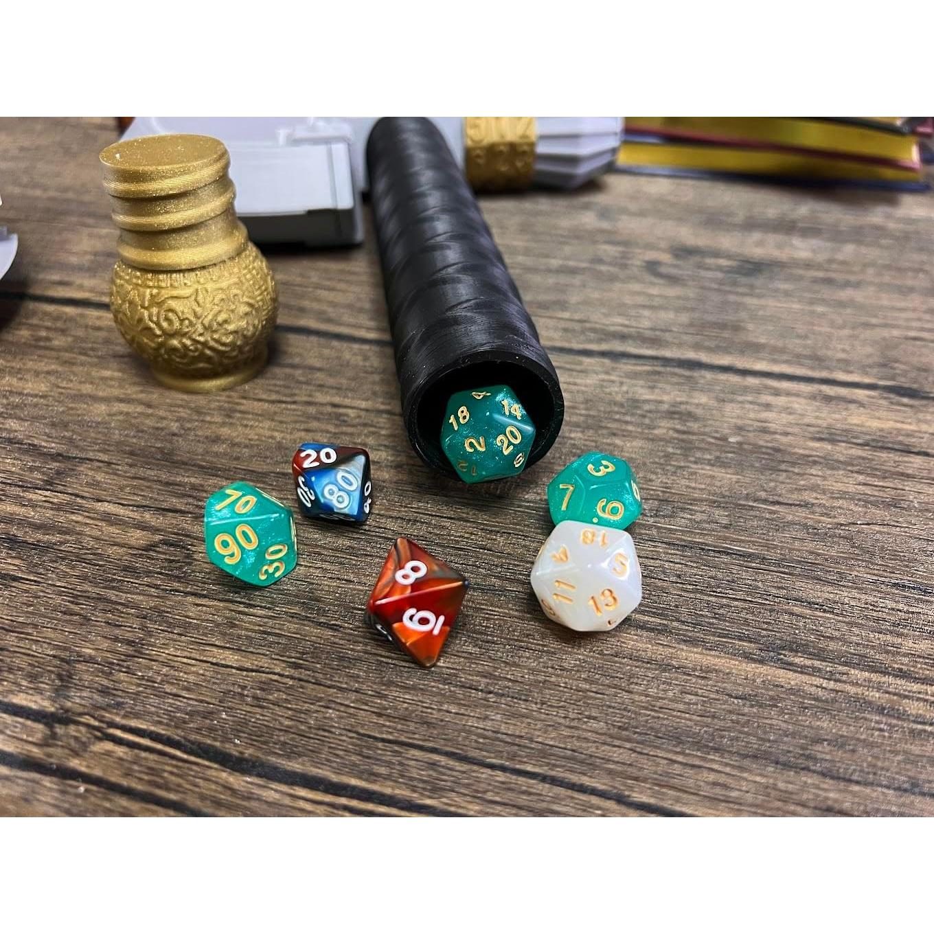 Soporte de Dados Hacha MunnyGrubbers con Bandeja y Rastreador de Salud