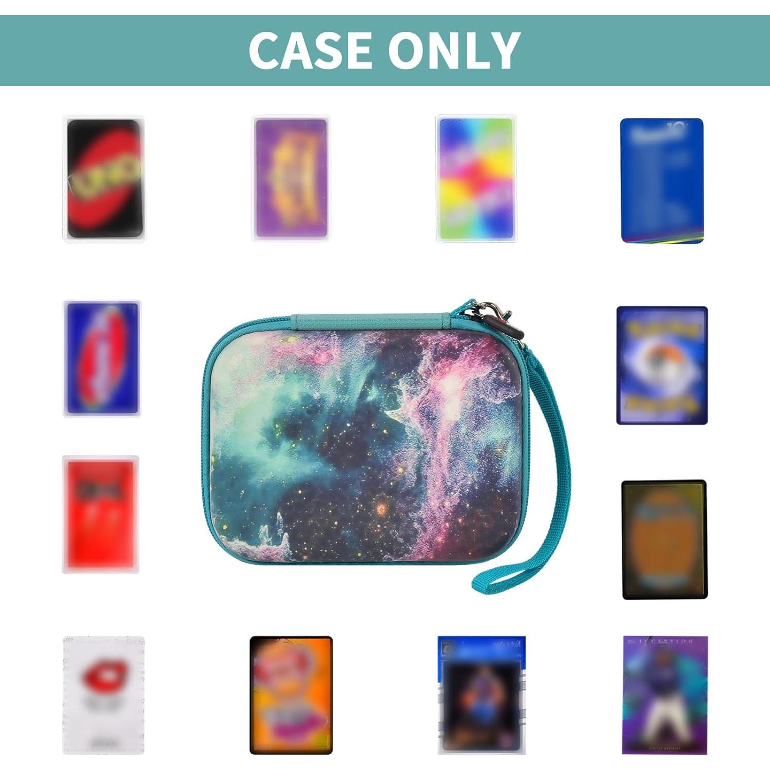 Funda organizadora para cartas TCG COMECASE - Verde, 400 cartas