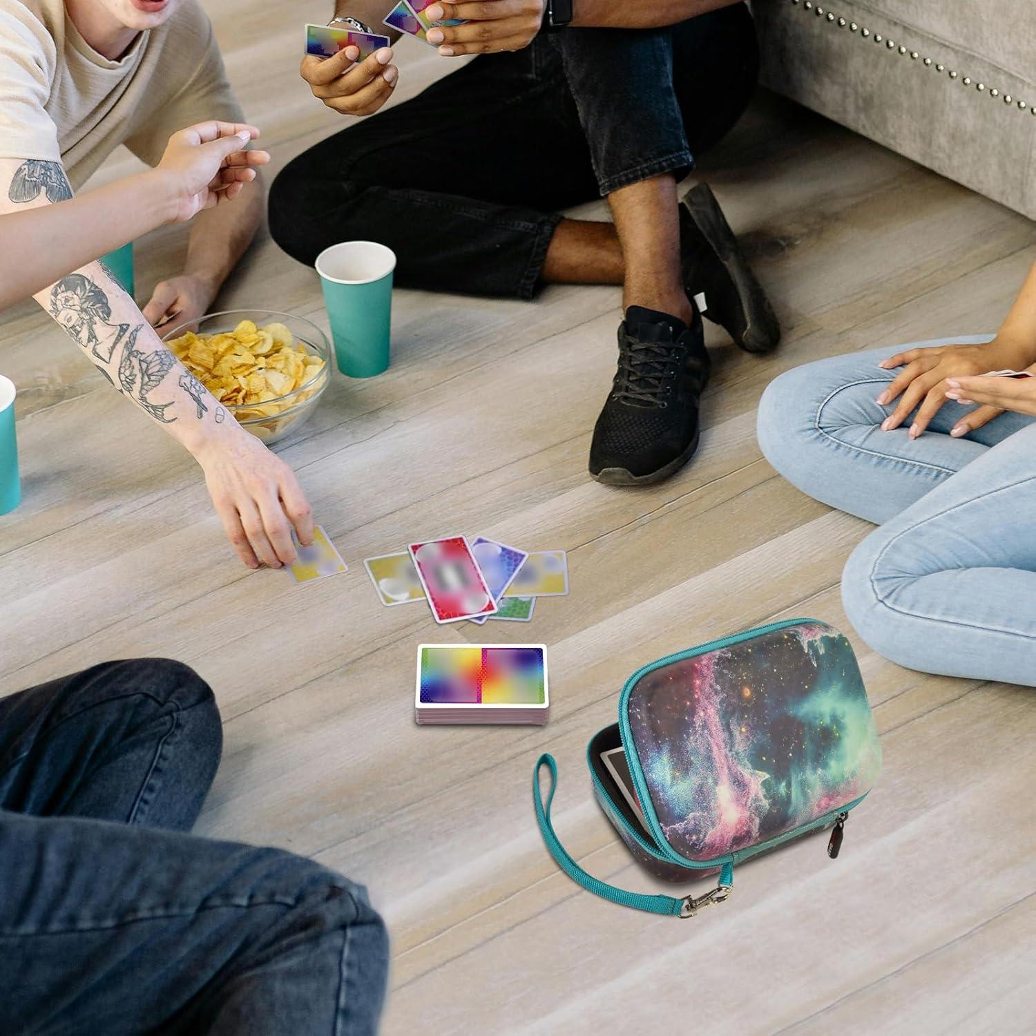 Funda organizadora para cartas TCG COMECASE - Verde, 400 cartas