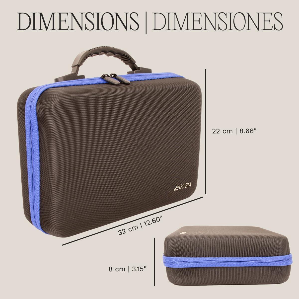 Estuche de Almacenamiento Hartem para 60 Botellas de Tinta y Pintura