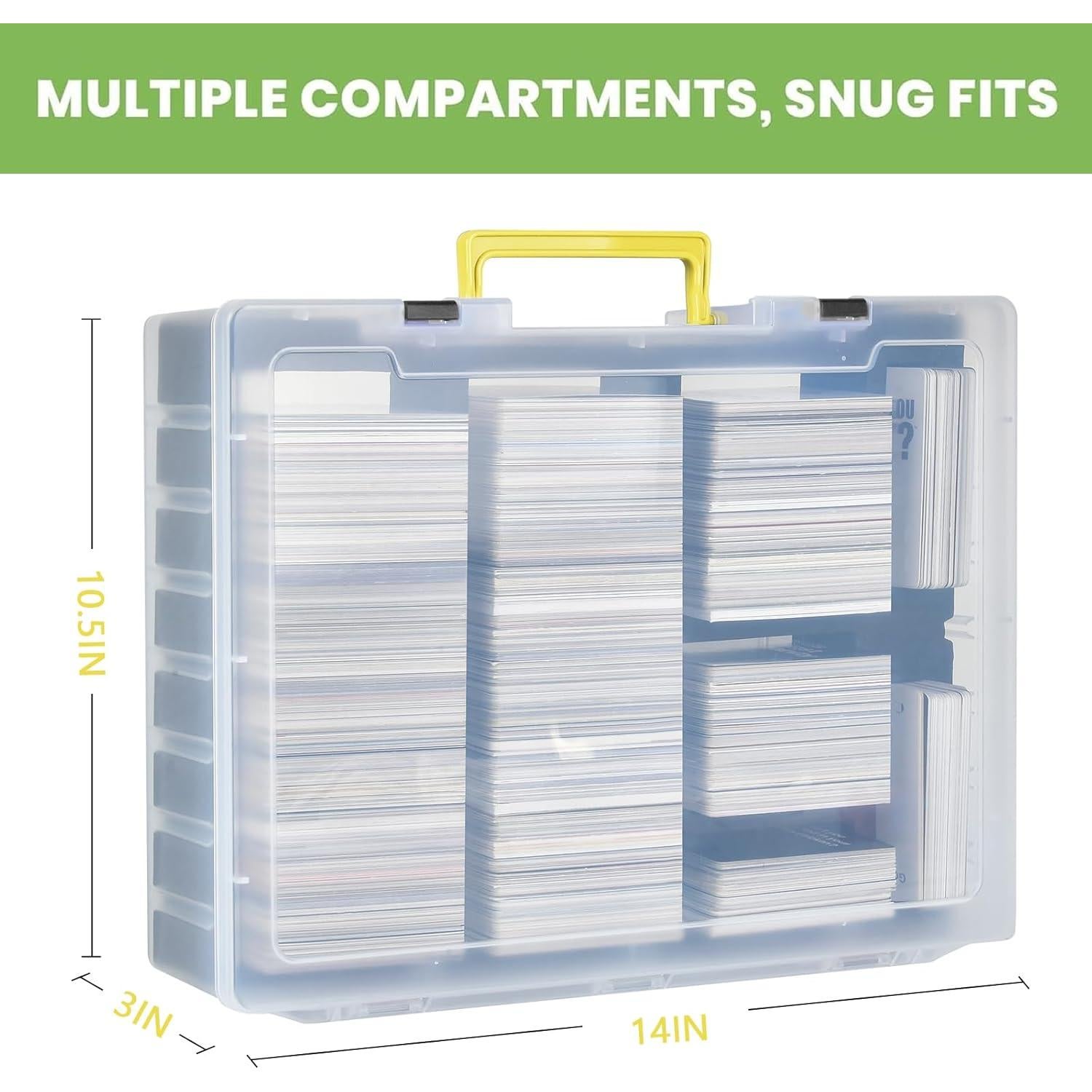 Caja de Almacenamiento ALKOO 2200 para Cartas MTG y CAH