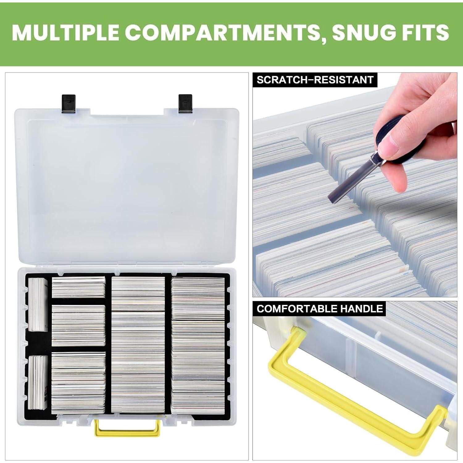 Caja de Almacenamiento ALKOO 2200 para Cartas MTG y CAH