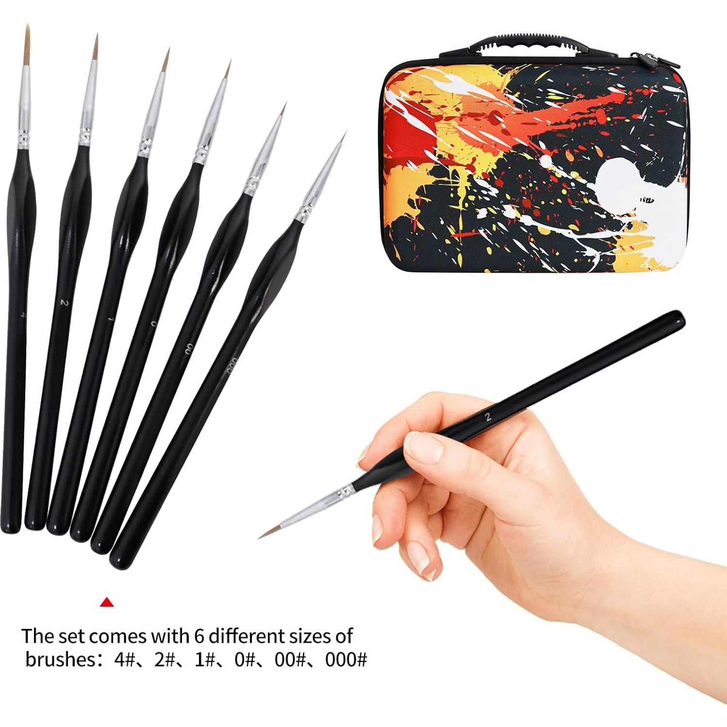 Estuche de Almacenamiento ZORETCO para 60 Pinturas y 6 Pinceles