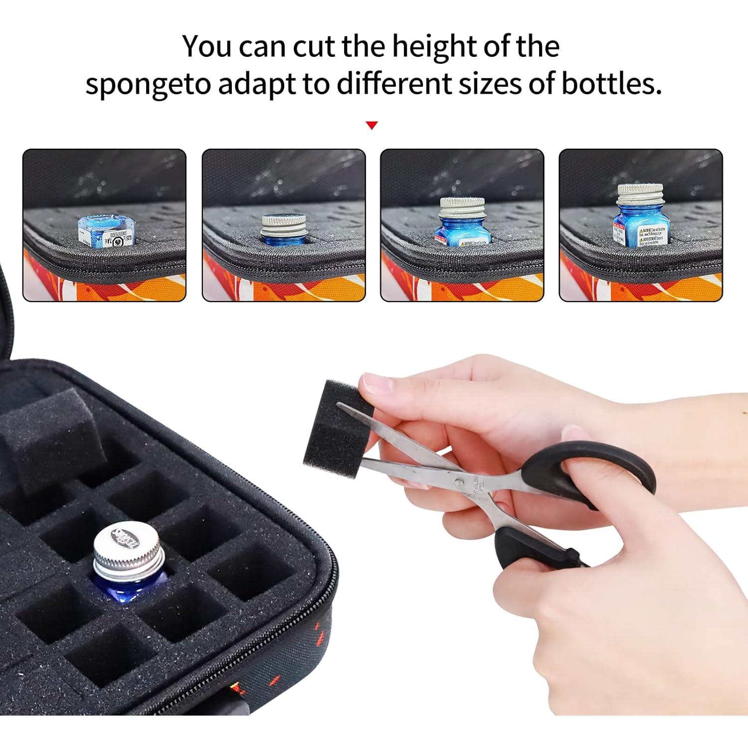 Estuche de Almacenamiento ZORETCO para 60 Pinturas y 6 Pinceles