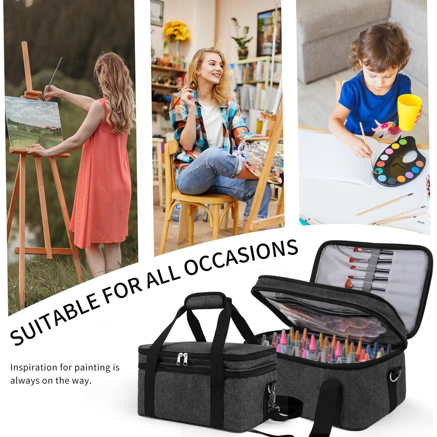 Estuche de Almacenamiento para Pintura Acrílica ALTLLEN 35x20cm