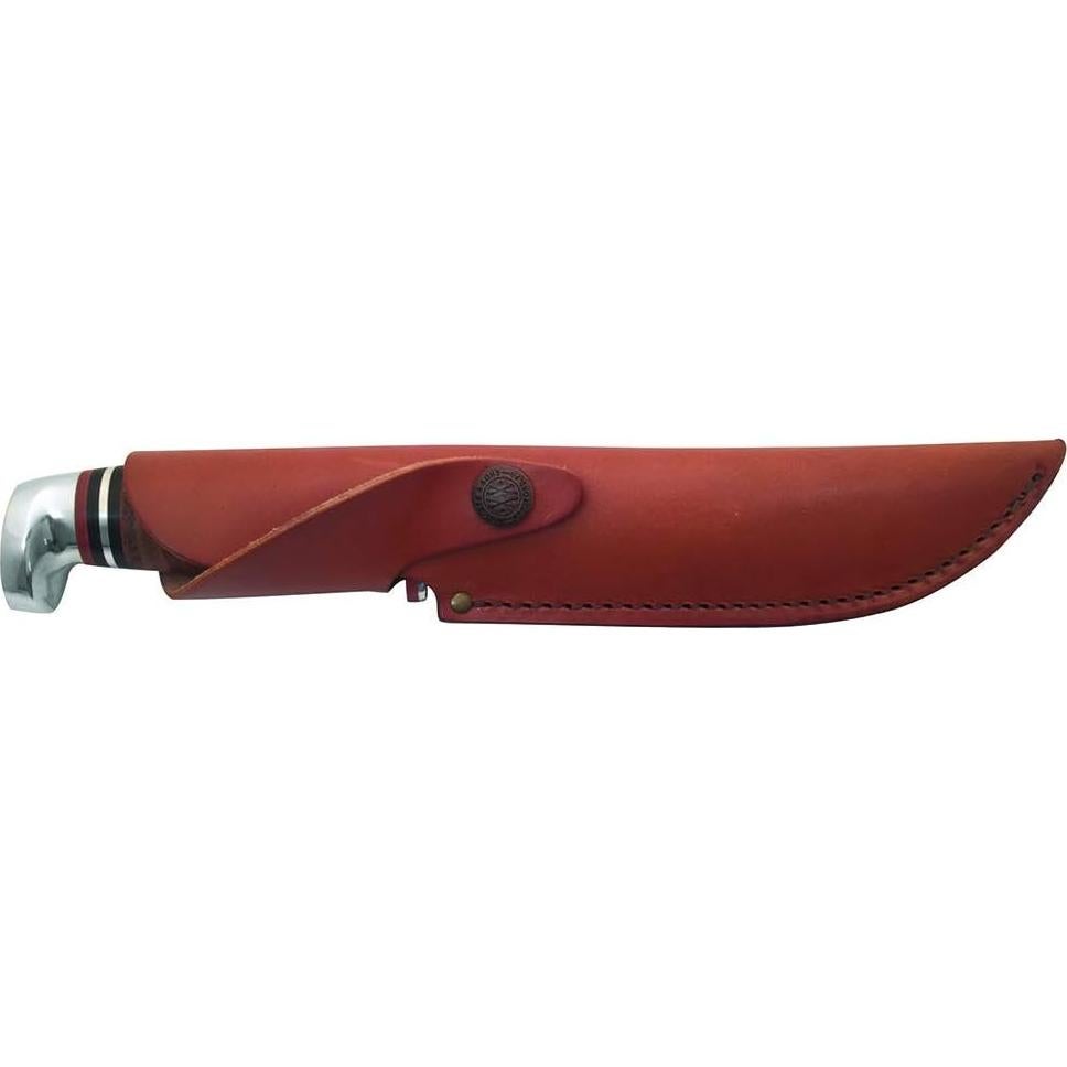 Cuchillo Fijo Case CA00384 con Funda de Cuero 5" Cazador