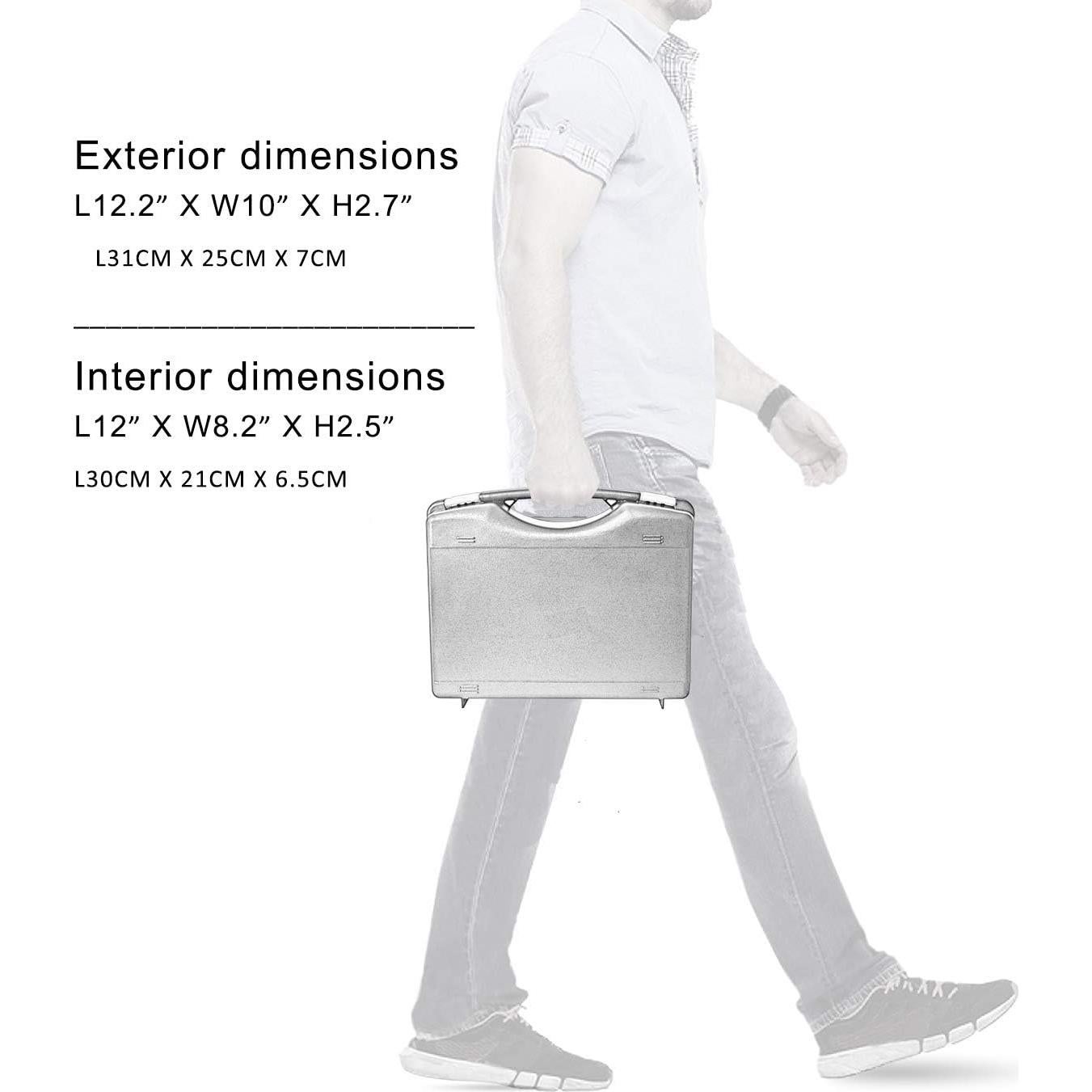 Funda Dura AOOCY Personalizable para Equipos 31x25.4x6.9cm