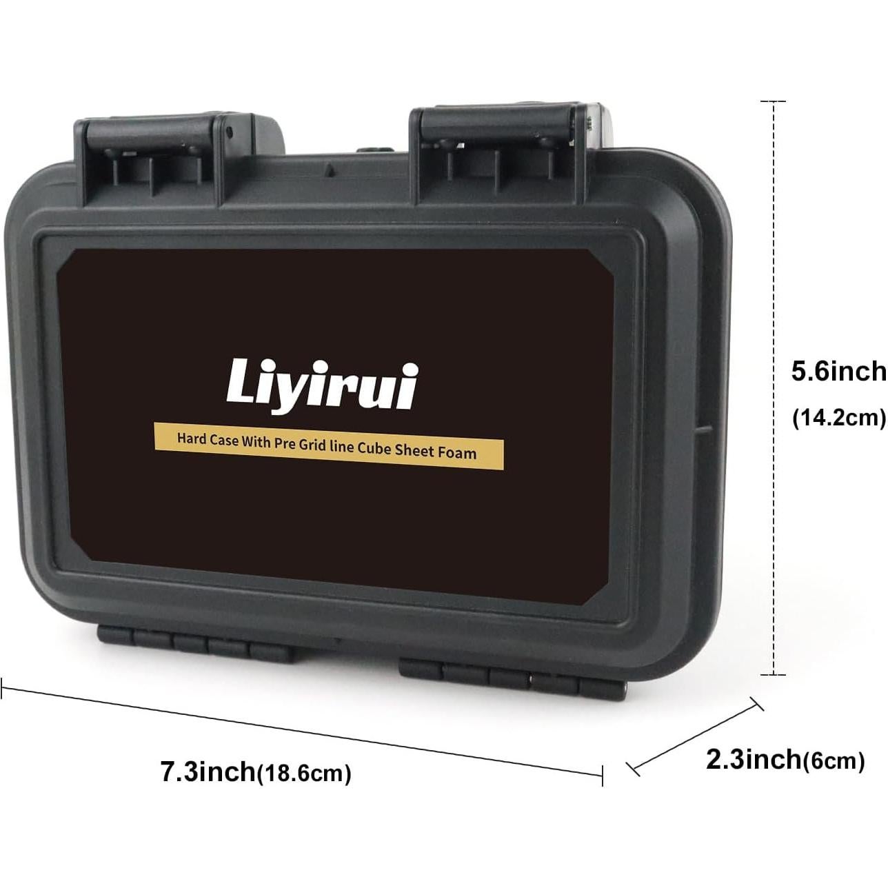 Funda Dura Personalizable Liyirui Mini 18.5x13.2cm Negra